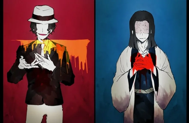 Kagaya x Muzan fanart gợi mở vạn cảm xúc xung đột