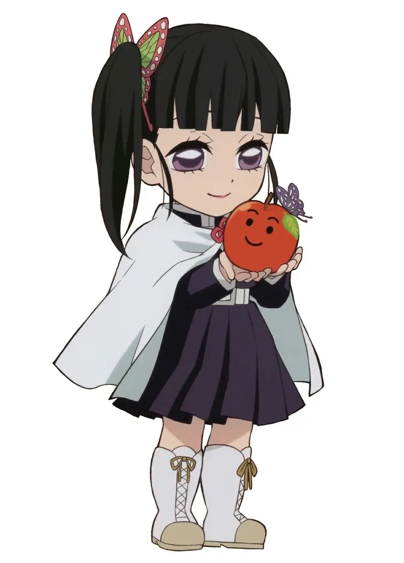 Chibi Kanao Tsuyuri biểu cảm hài hước gây tiếng cười sảng khoái