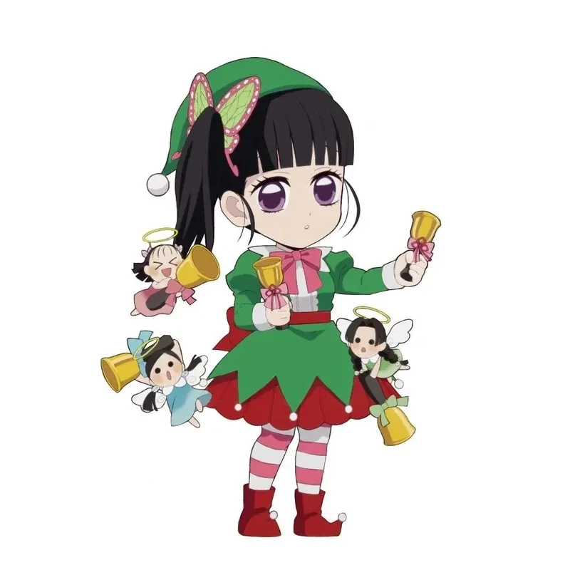 Kanao Tsuyuri chibi nét vẽ mềm mại làm tan chảy trái tim
