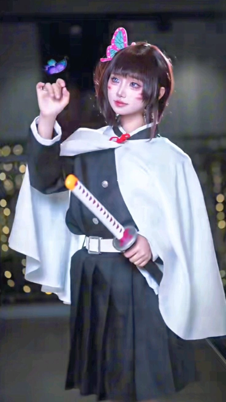 Kanao Tsuyuri cosplay trang phục tỉ mỉ chuẩn từng đường nét