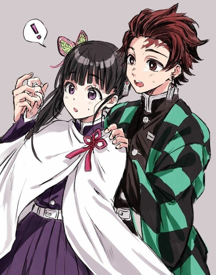 Kanao x Tanjirou fanart nghệ thuật thể hiện tình cảm chân thật
