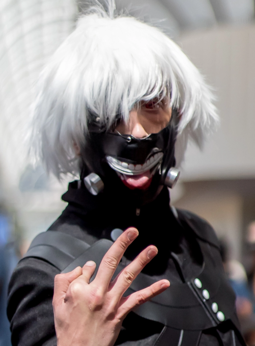 Kaneki cosplay là lựa chọn ưa thích trong các sự kiện anime