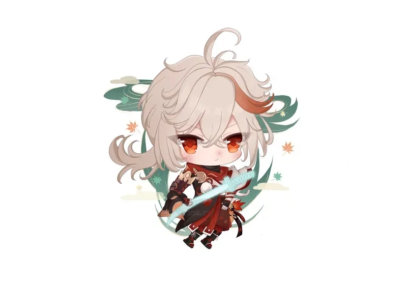 Thỏa thích ngắm chibi kazuha đáng yêu nhất