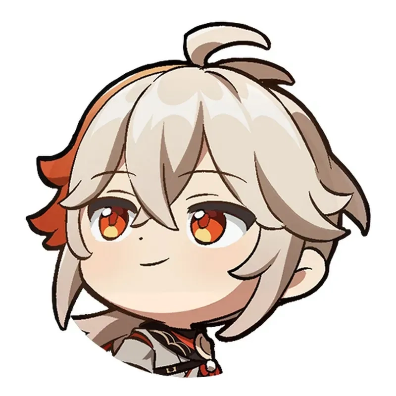 Biểu cảm đa dạng với kazuha chibi emote độc đáo