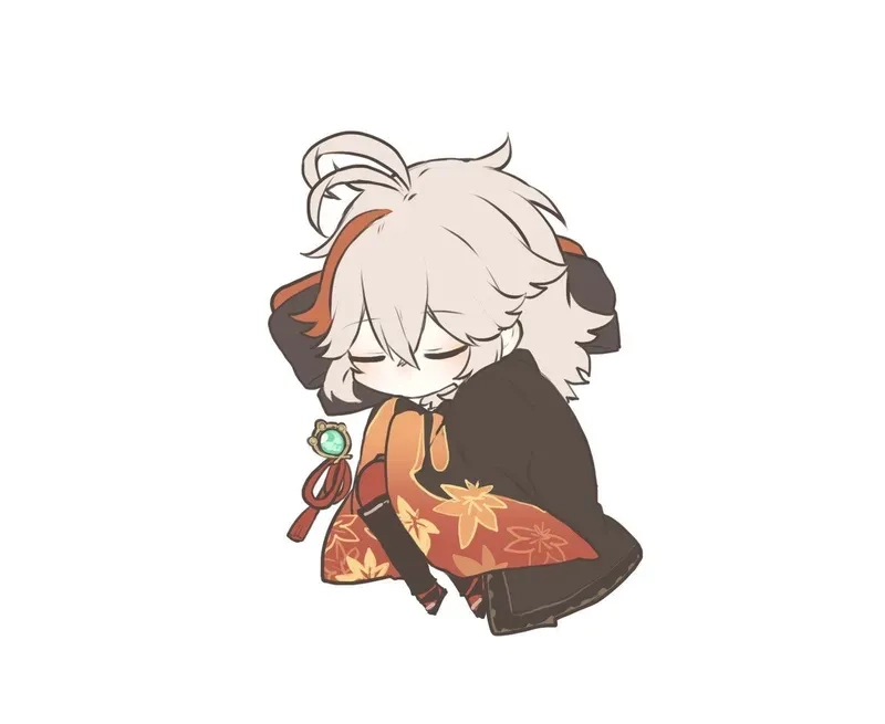 Khám phá ảnh kazuha chibi genshin impact đẹp mắt