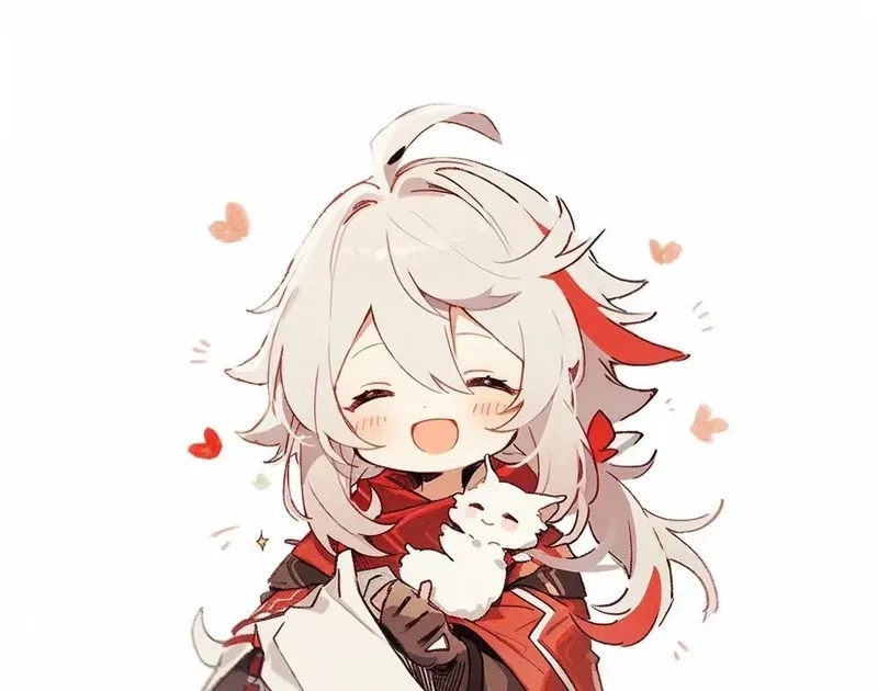 Ảnh đại diện kazuha chibi pfp siêu dễ thương