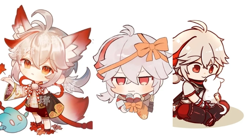  Tổng hợp ảnh kazuha chibi dễ thương dành cho fan Genshin 