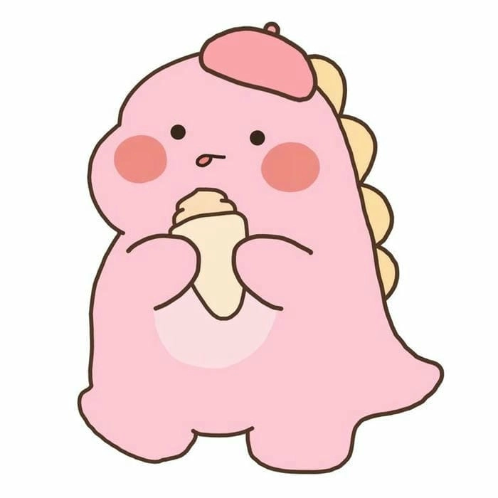 Chia sẻ bộ ảnh chibi khủng long cực chất