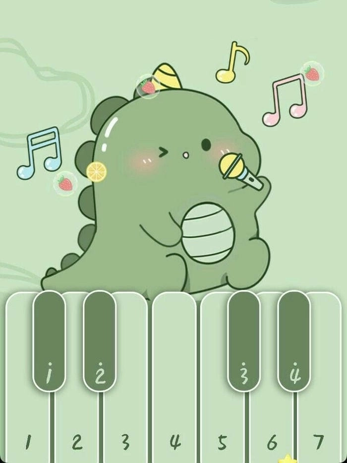 Dễ thương quá với chibi khung long cực yêu