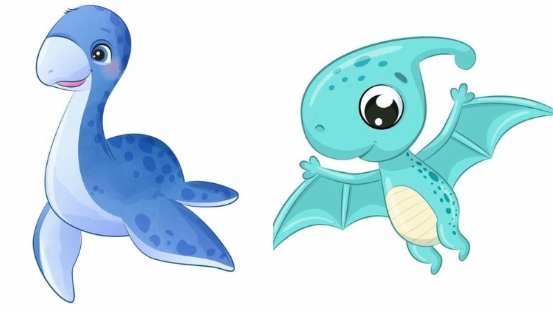  Tải ngay ảnh khủng long chibi đẹp siêu cute miễn phí 