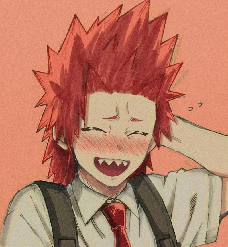 Kirishima cute biểu cảm siêu cấp đáng yêu