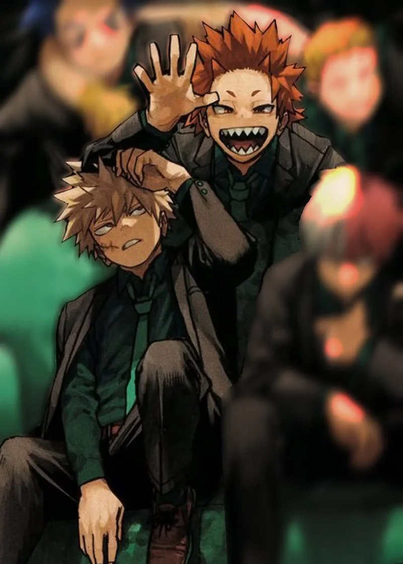 Bakugou x Kirishima manga khiến tim loạn nhịp