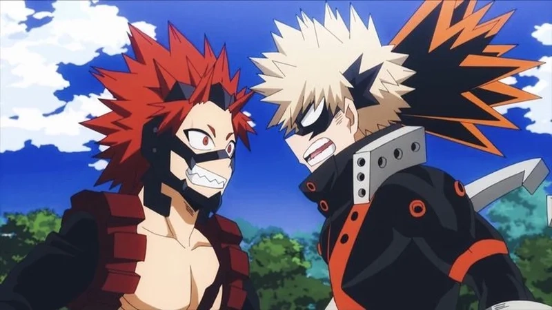 Bakugou x Kirishima comic rực lửa cảm xúc