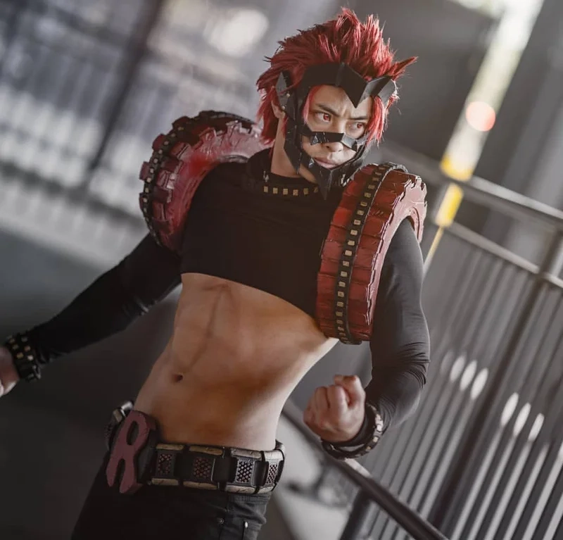 Kirishima Eijirou cosplay tái hiện hoàn hảo nhất