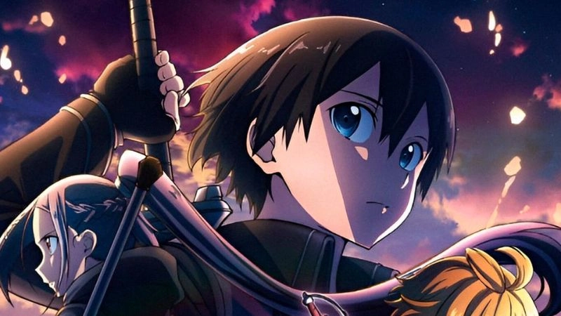 Kirito official art tranh minh họa từ chính đội ngũ sản xuất