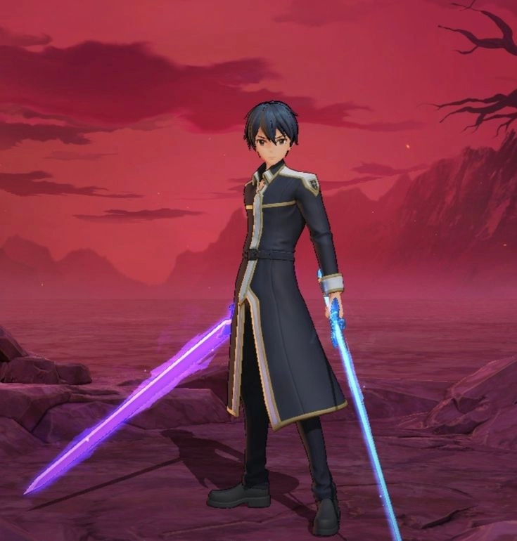 Hình Allain Kirito mang khí chất chiến binh