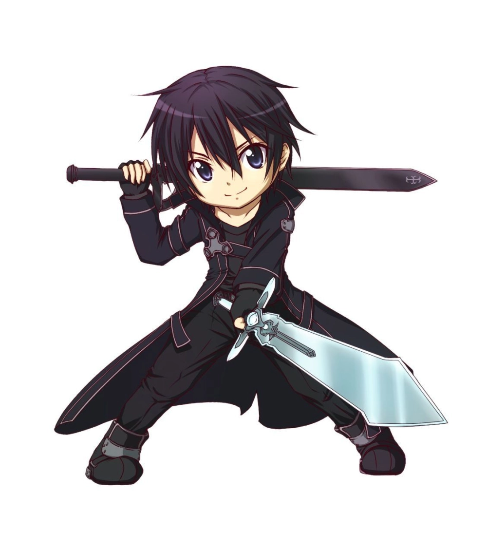 Avatar Kirito chibi đậm chất game thủ