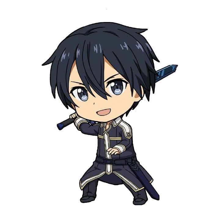 Sword Art Online Kirito chibi dễ thương