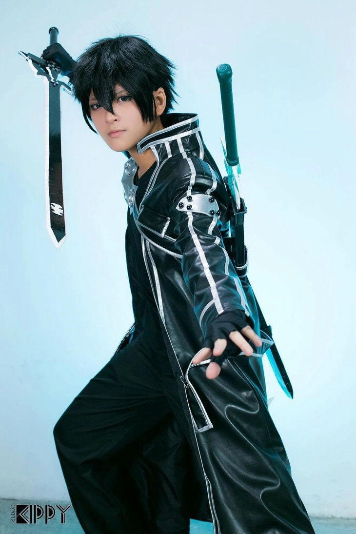 Kirito Sword Art Online cosplay chân thật