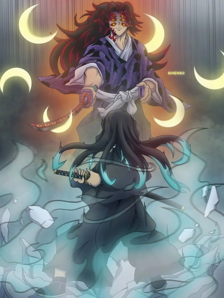 Kokushibo x Muichiro kết hợp đầy sức hút bí ẩn