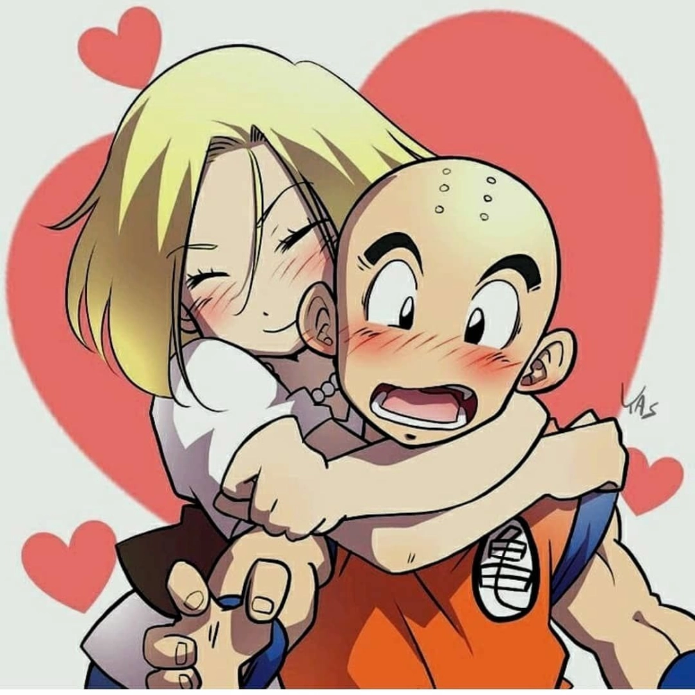 18 and Krillin một nửa hoàn hảo của chiến binh dũng cảm