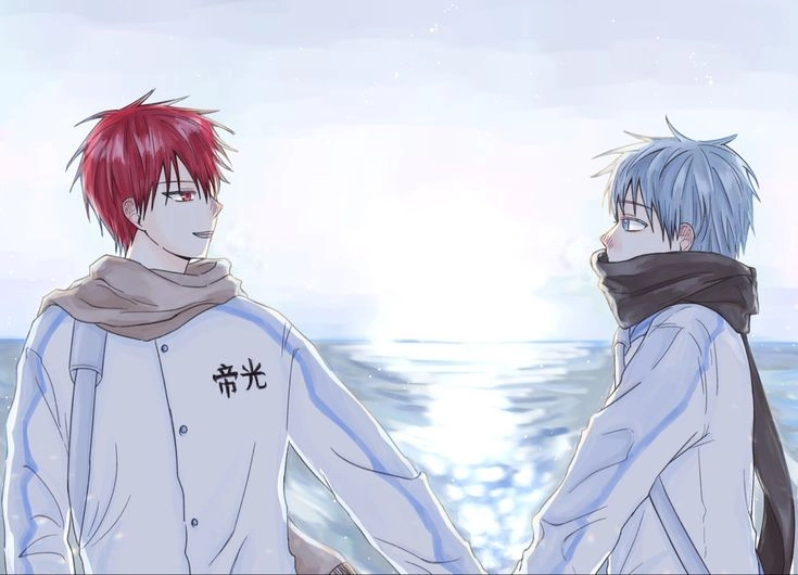 Kuroko x Akashi comic phiên bản sáng tạo từ cộng đồng fan