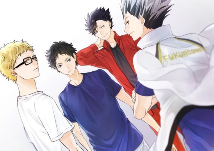 Bokuto x Kuroo từ đối thủ thành bạn thân thiết