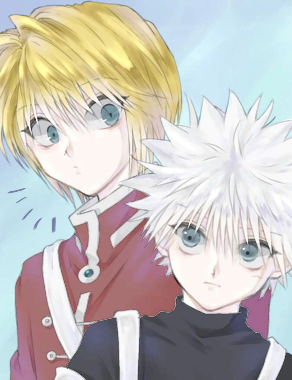 Kurapika x Killua cùng sở hữu trí tuệ và sức mạnh