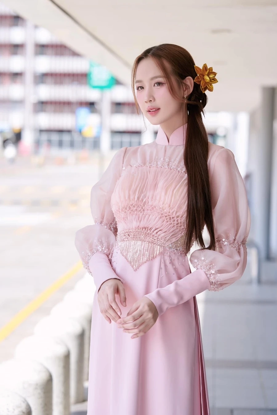 Hình kỷ niệm gắn với Lê Nguyễn Bảo Ngọc ngày nơi sinh