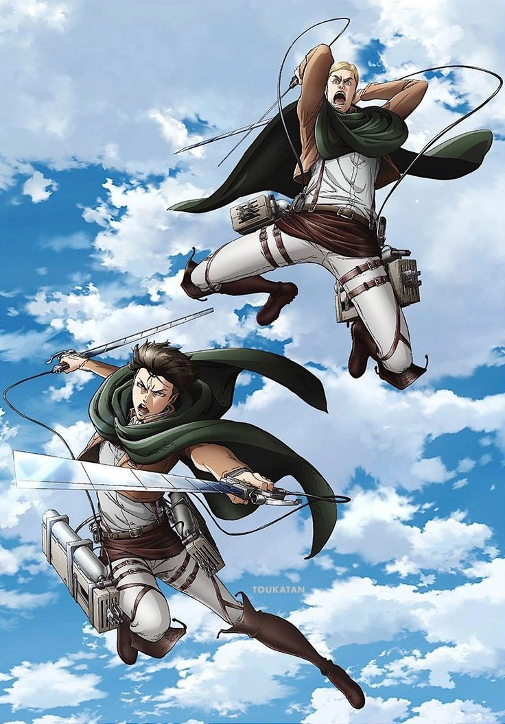 Erwin x Levi mối liên kết không thể cắt đứt