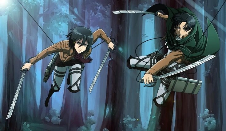 Levi Mikasa đối thoại căng thẳng và sắc bén