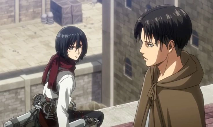 Levi và Mikasa có phải anh em không gây tò mò