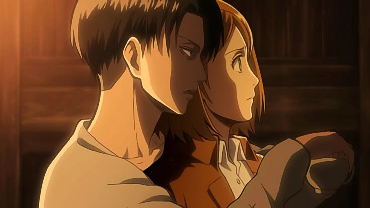 Levi x Petra từng có những khoảnh khắc yên bình