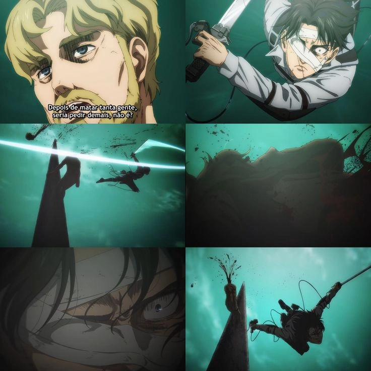 Levi x Zeke hận thù không thể hóa giải