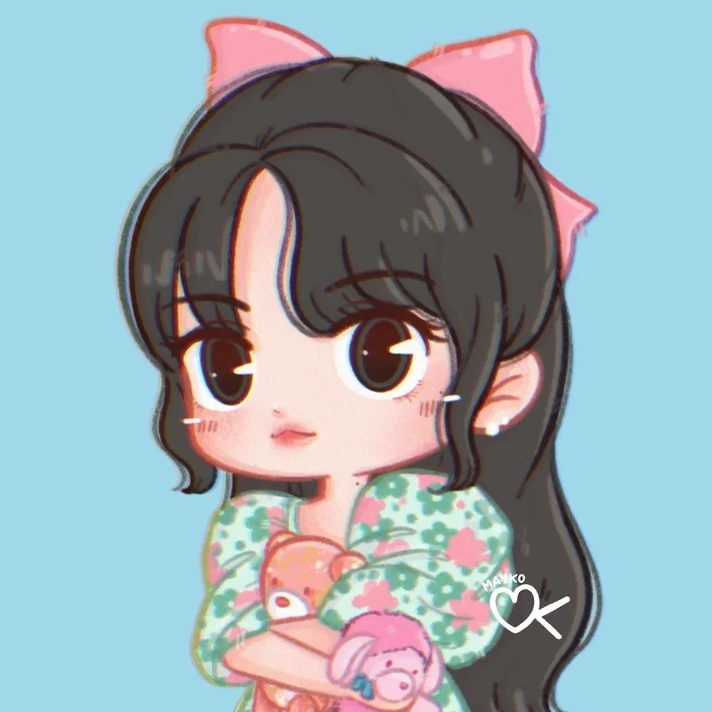 Chiêm ngưỡng hình ảnh lisa chibi nổi bật