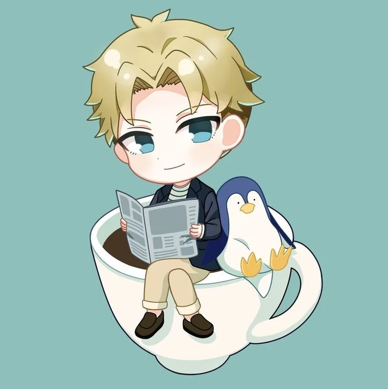 Yêu thích hình ảnh Loid Forger chibi dễ thương