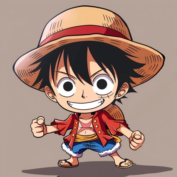 Chia sẻ hinh luffy chibi cực dễ thương