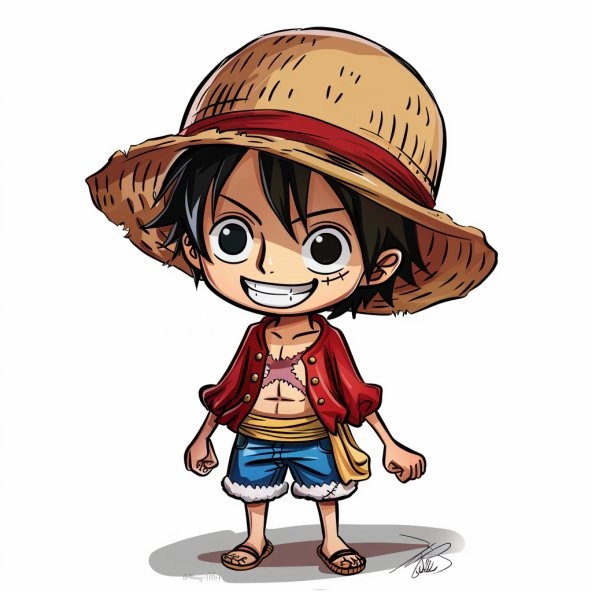 Tải về hình chibi luffy đẹp hút mắt