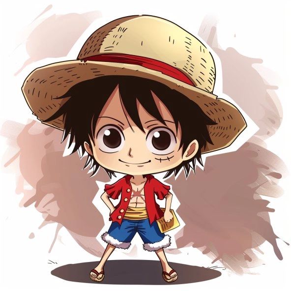 Tải về hình nền one piece chibi phong cách hoạt hình