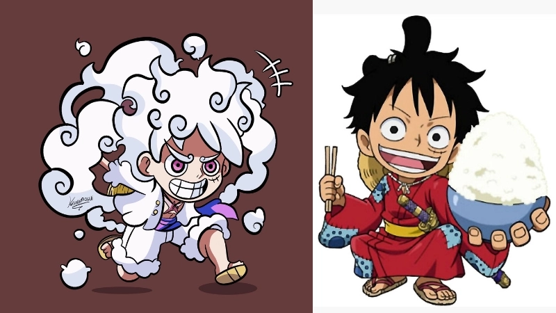  Ngắm nhìn loạt ảnh Luffy chibi đẹp không thể rời mắt 