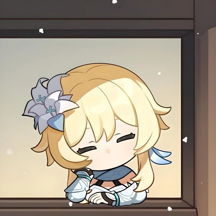 Ngắm lumine chibi genshin siêu dễ thương