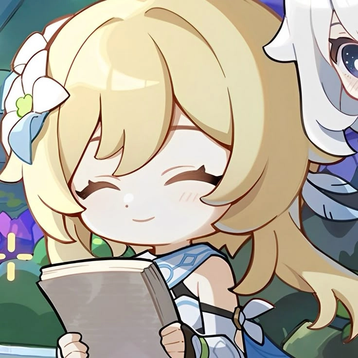 Tải ngay lumine chibi icon đẹp