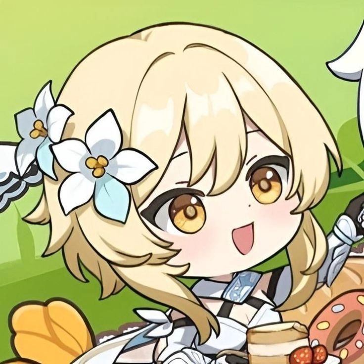 Ảnh xiao and lumine chibi đẹp