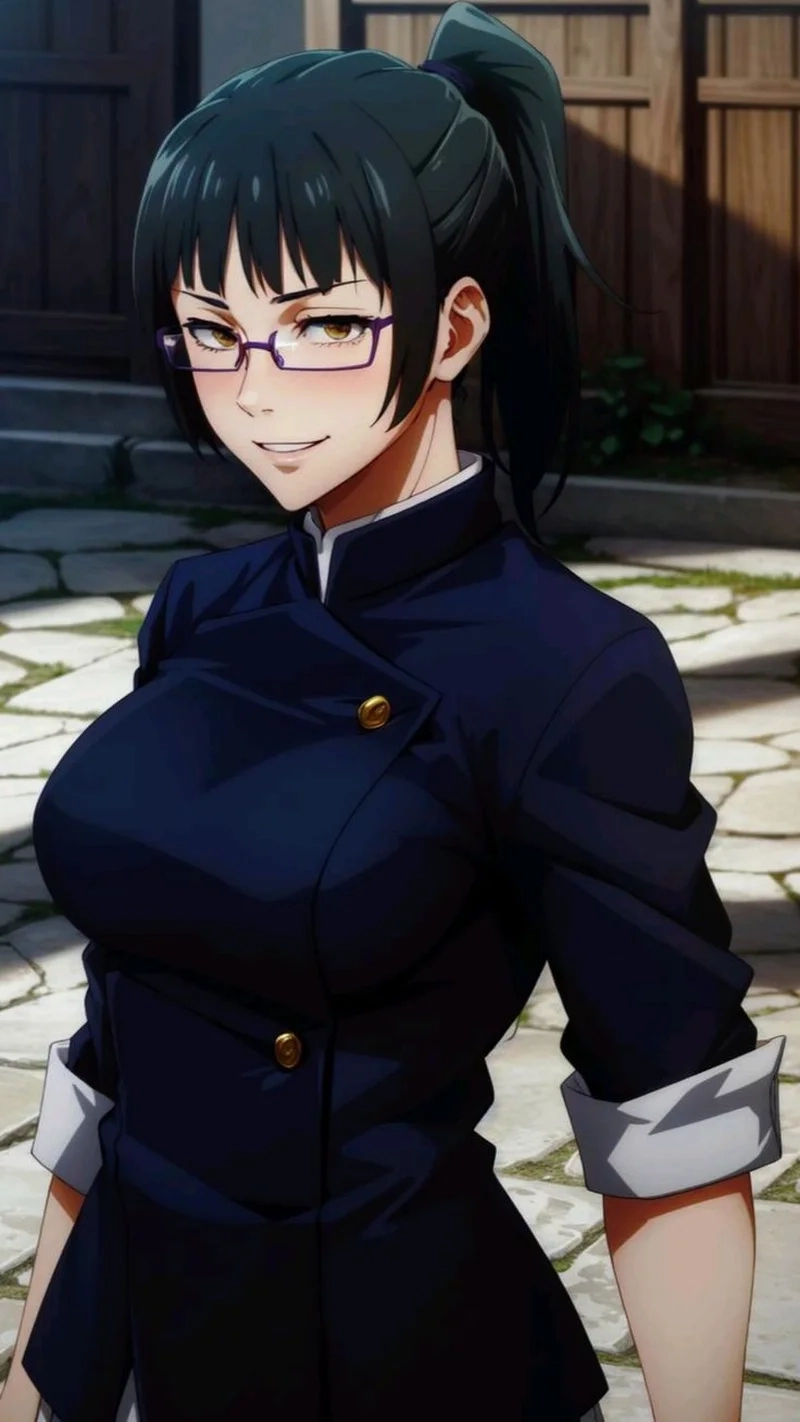 Maki Zenin anime tỏa sáng bằng hành động dứt khoát