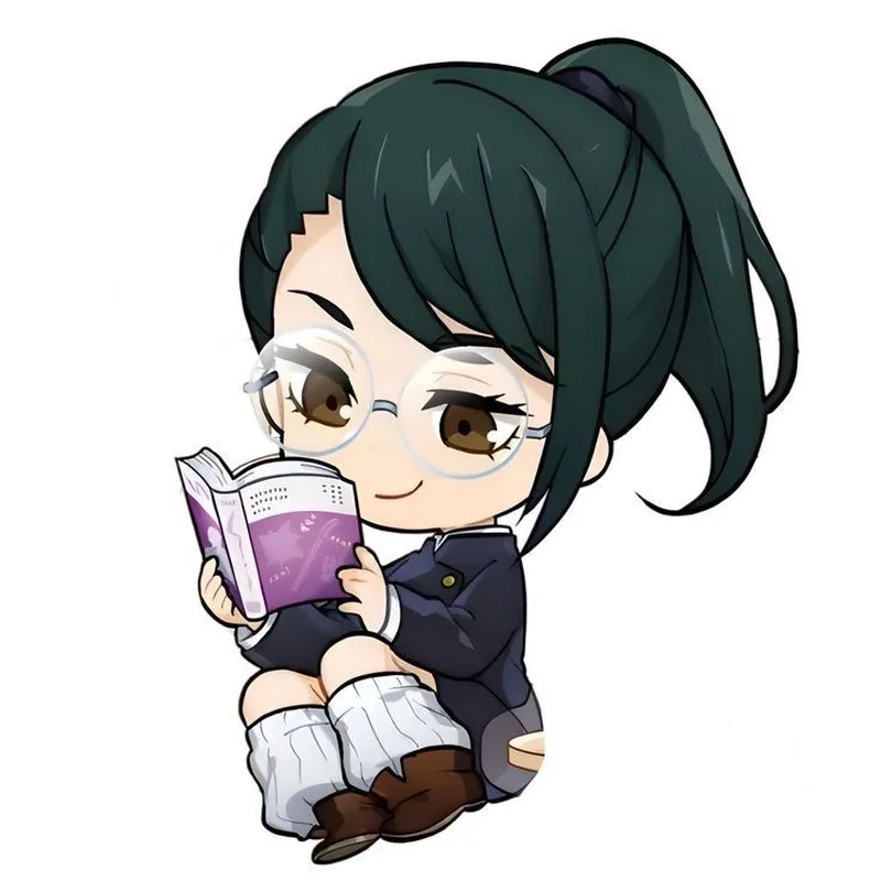 Maki chibi drawing ghi lại nét mặt siêu dễ thương