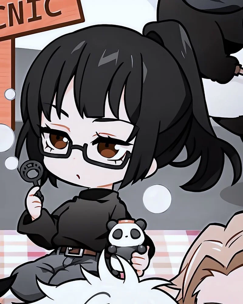 Maki chibi JJK khiến fan không thể rời mắt