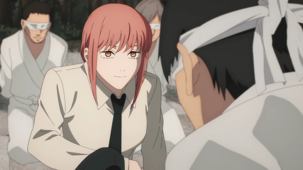 Makima anime tái hiện sắc nét đầy khí chất lạnh