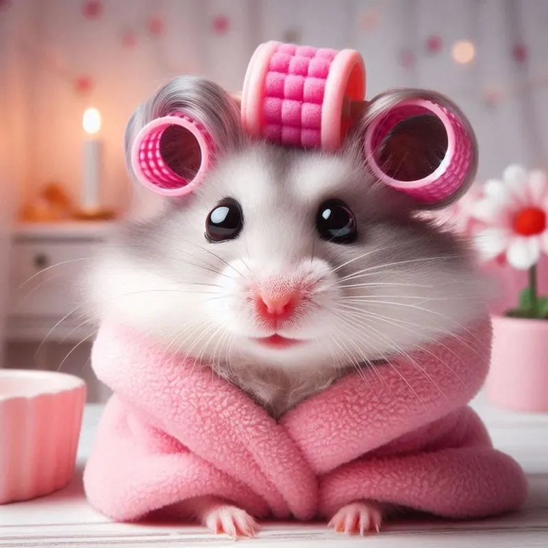 Cười té ghế với meme ảnh chuột hamster hài hước