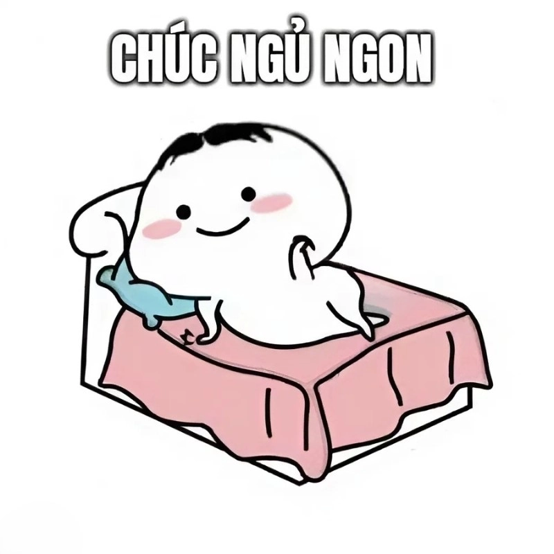 Lên sóng bộ sưu tập meme chúc ngủ ngon cute đáng yêu nhất vũ trụ
