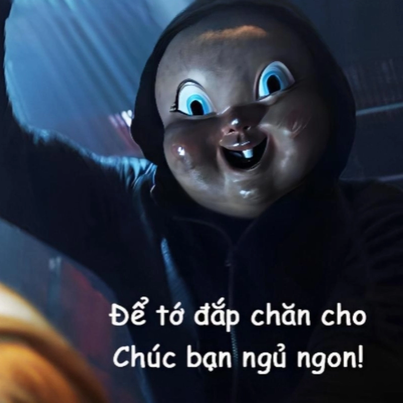 Rợn gáy nhẹ với meme chúc ngủ ngon ma phiên bản midnight